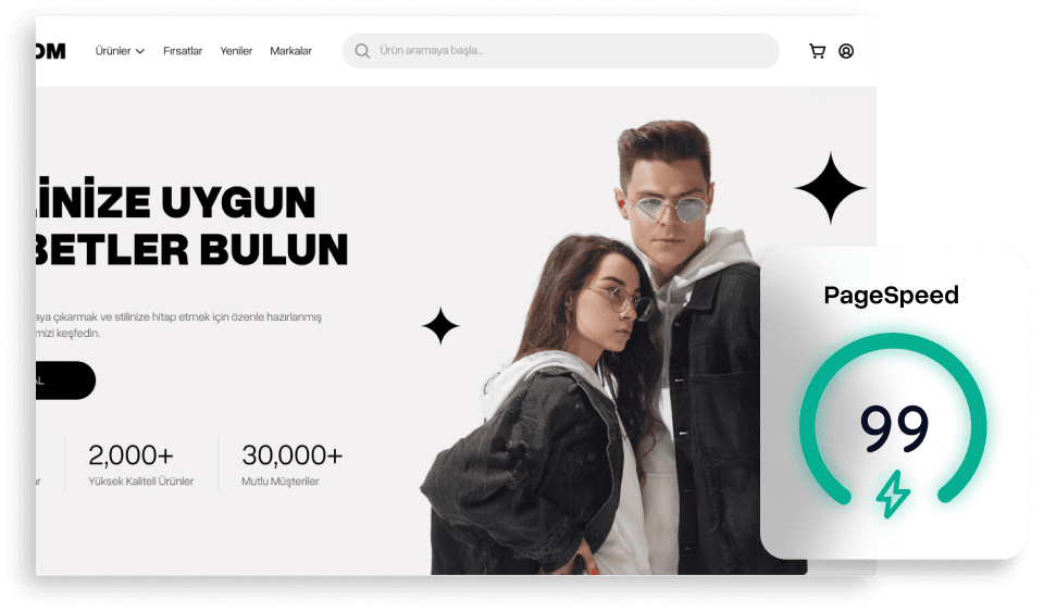 web hosting page speed website hızı tanıtım görseli
